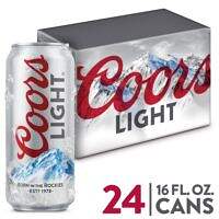 Coors Light 16oz 24c 24 16 Oz Can