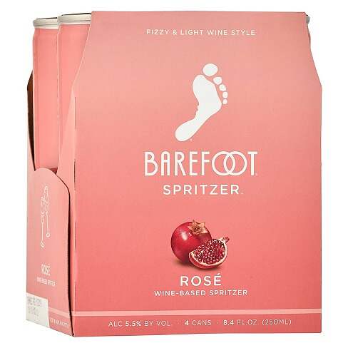 Barefoot Spritzer Rose 4pk