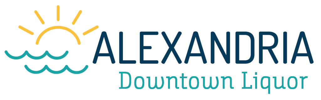 Alexandria Downtown Liquor logo - color